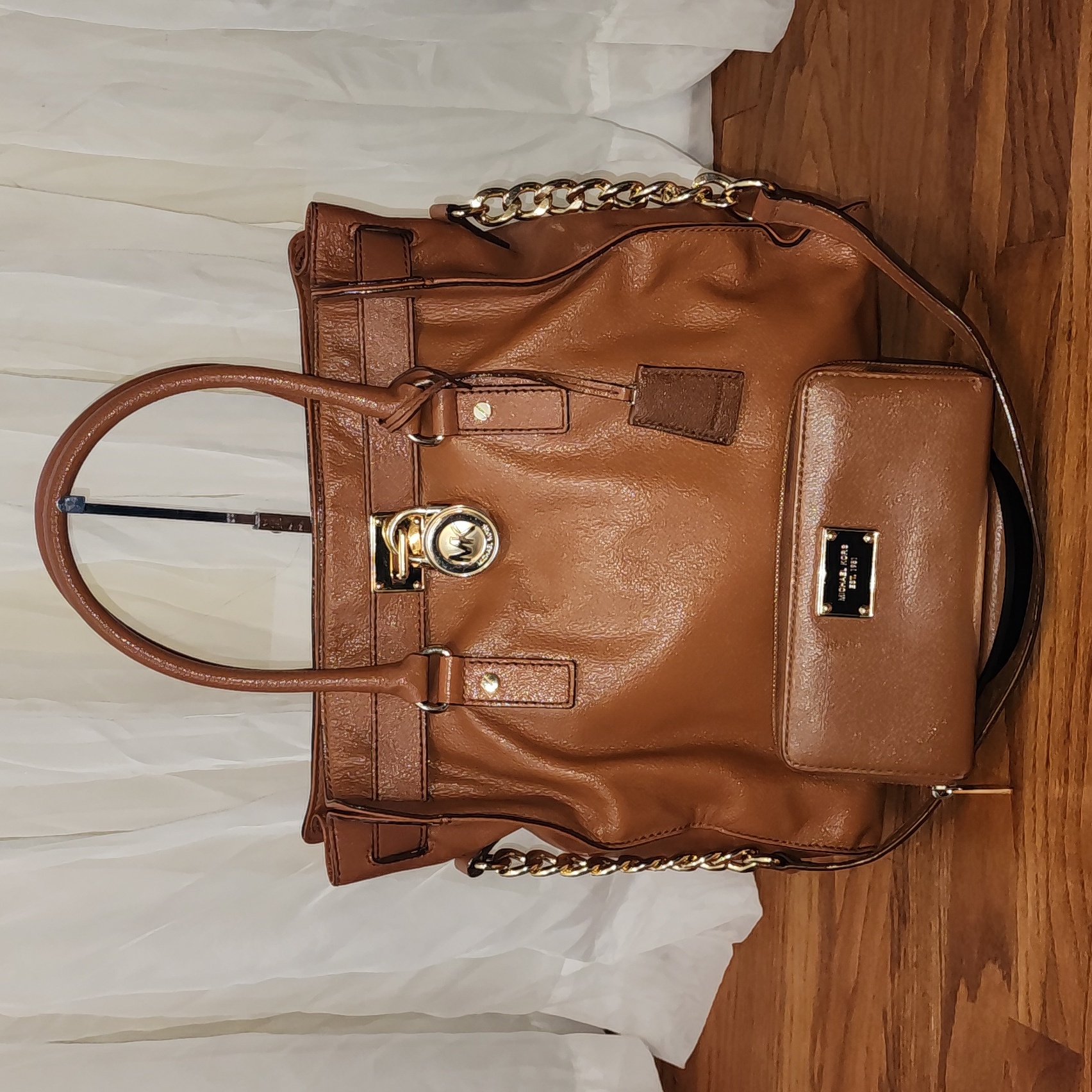 Vintage Micheal Kors Hamilton Traveler Set - Large Plus Matching Wallet